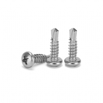 Pan/round head drill screw