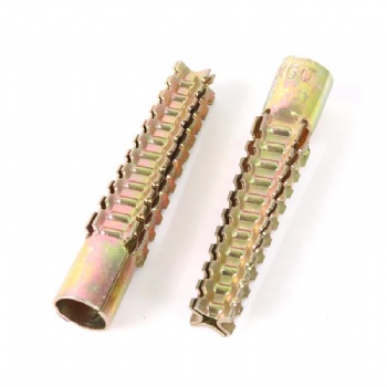 Serrated expansion bolt